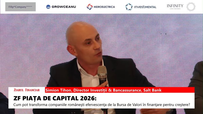 Simion Tihon, Salt Bank: „Piaţa este cea mai bună formă a ei, probabil cea mai bună formă de după Revoluţie”
