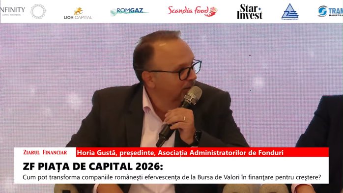 Horia Gustă, Asociaţia Administratorilor de Fonduri: Când ai inflaţie aproape 10% şi nu faci nimic cu banii tăi, e clar că ai pierdut din start şi atunci trebuie să cauţi instrumente care sunt peste inflaţie. Soluţia este la fondurile de acţiuni şi în acţiuni